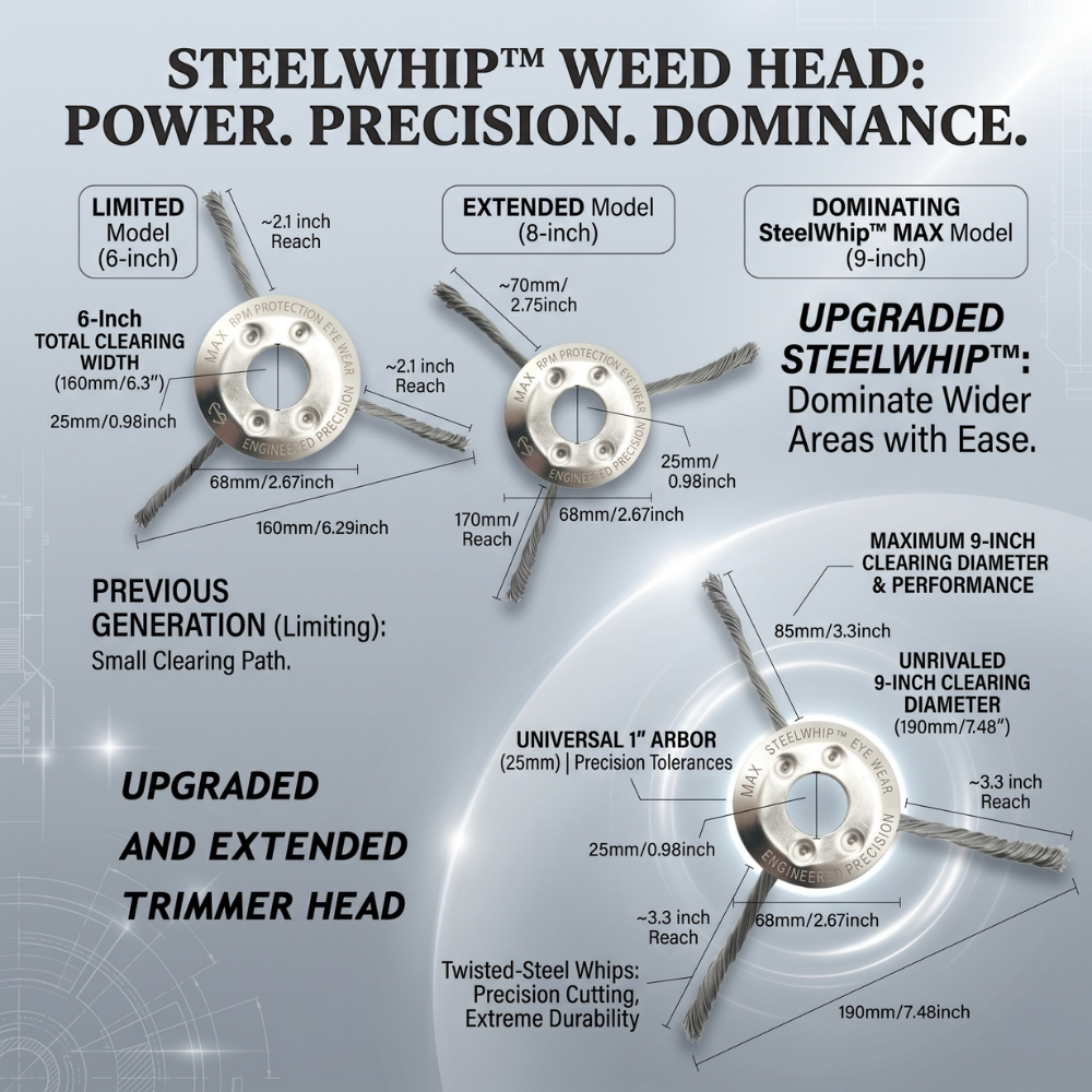 Tête de Désherbage SteelWhip