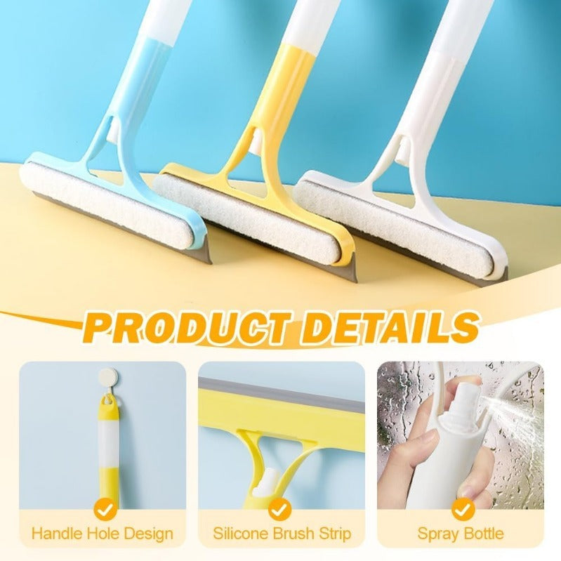 BrightSwipe 3 en 1 Nettoyeur de Vitres avec Pulvérisateur