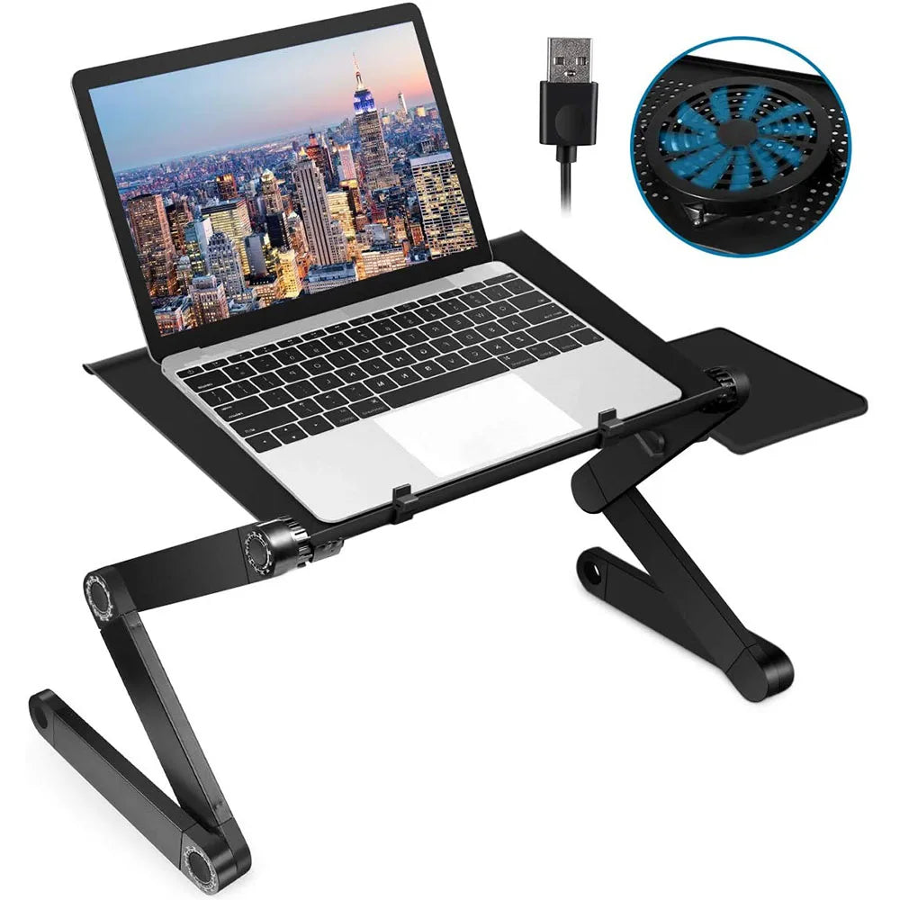 Support Ergonomique de Portable Ajustable à 360° pour la Productivité
