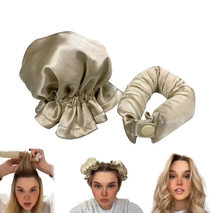 Ensemble de Chignons en Satin sans Chaleur