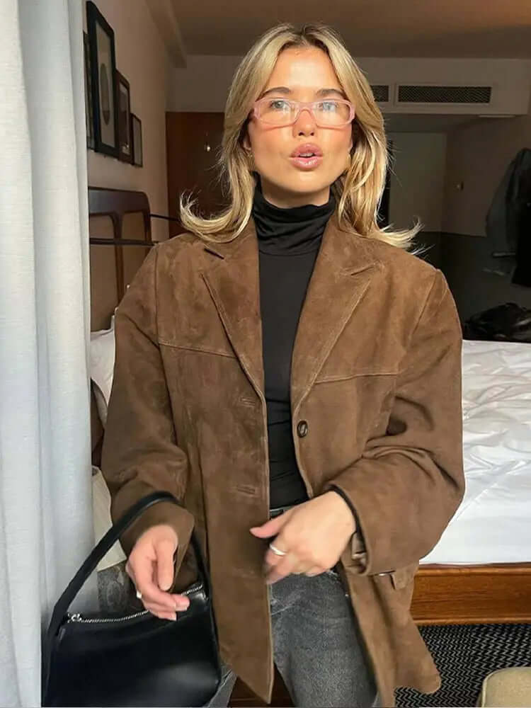 Veste Brune Classique