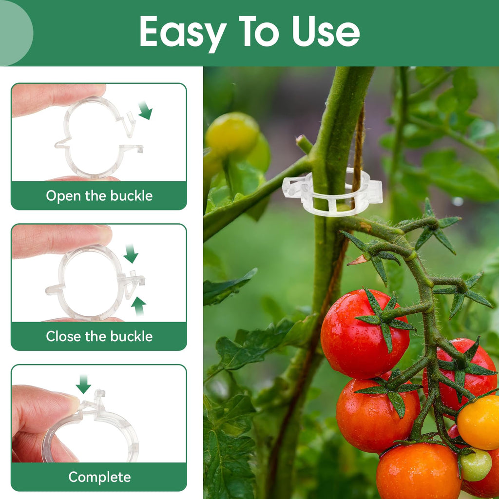 Pince à Tomate, Pince de Treillis en Plastique