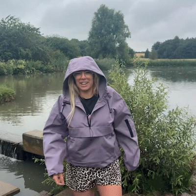 Veste de Pluie Femme Imperméable avec Capuche – Respirante et Légère