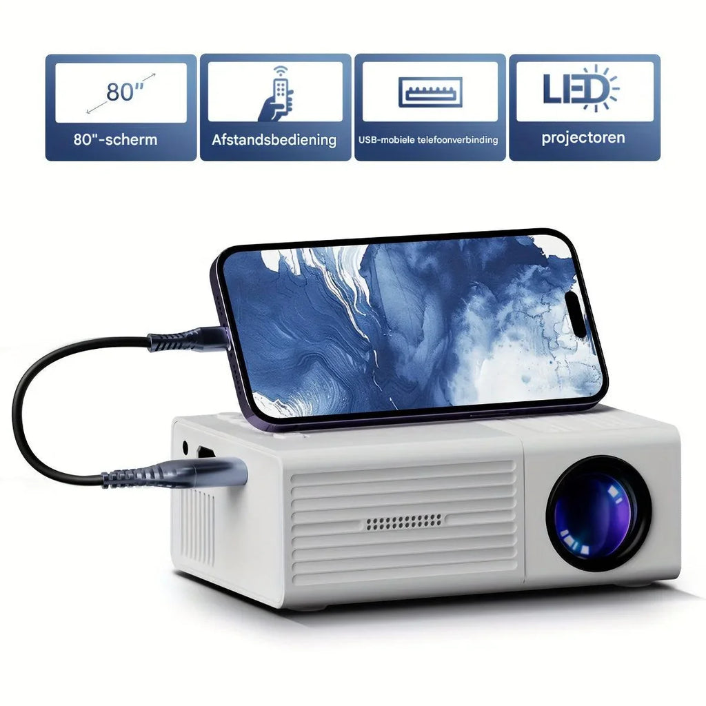 Mini Projecteur - Projecteur HD Portable - Nexavio
