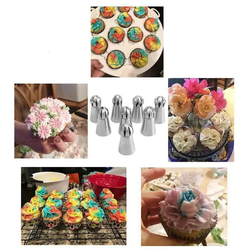 BloomCraft™ — Transformez Chaque Gâteau en un Chef-d'Œuvre Floral Éblouissant Instantanément