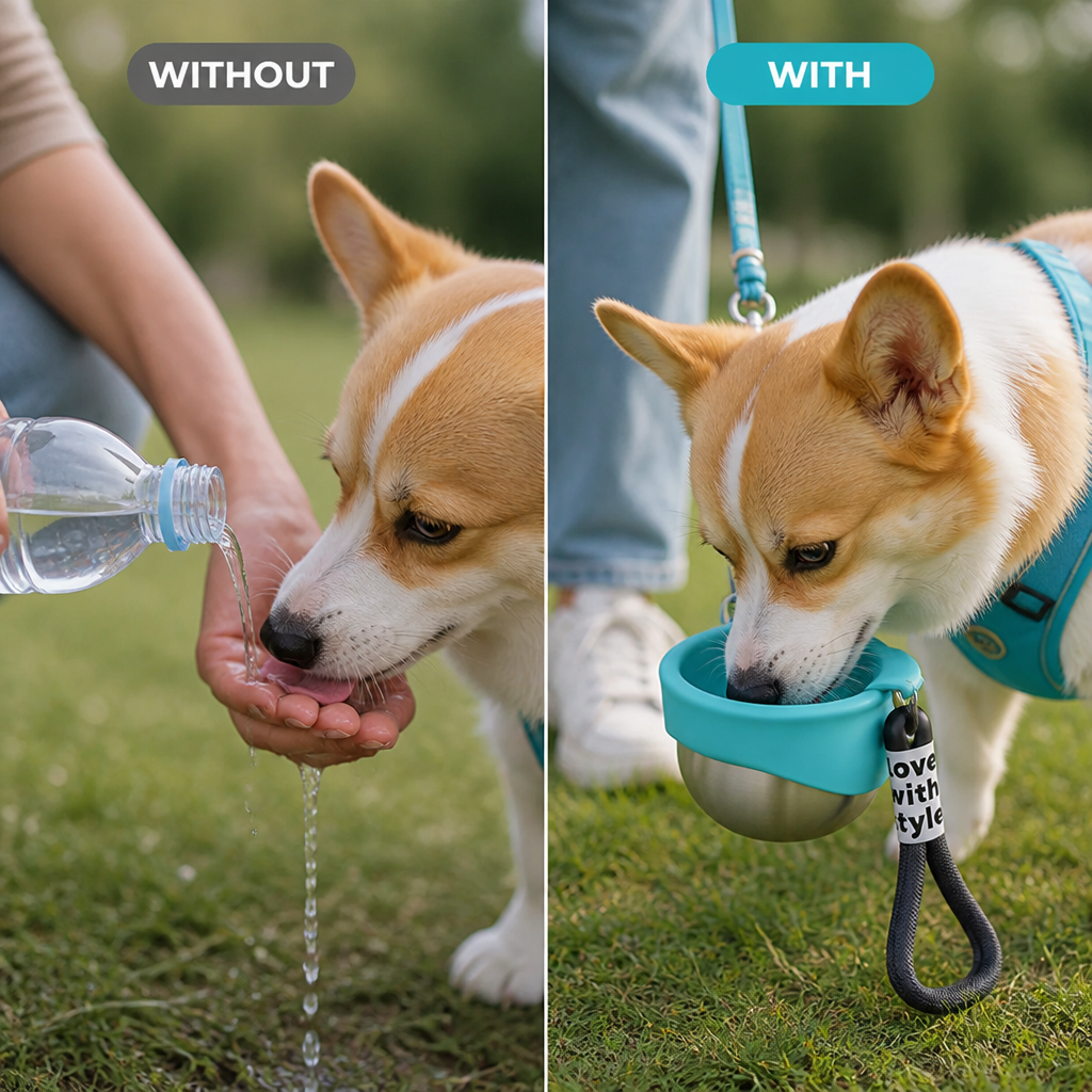 Aquapet™ — Hydratez Votre Chien Instantanément, Où Que Vous Alliez