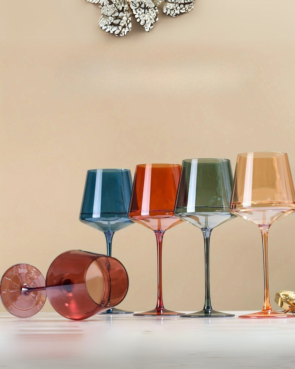 L'Art du Verre | Ensemble de Verres en Verre de 6