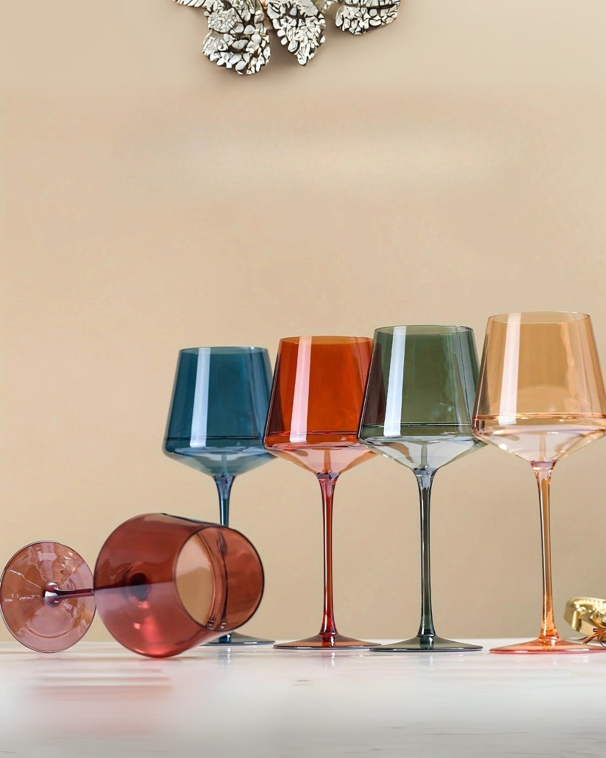 L'Art du Verre | Ensemble de Verres en Verre de 6