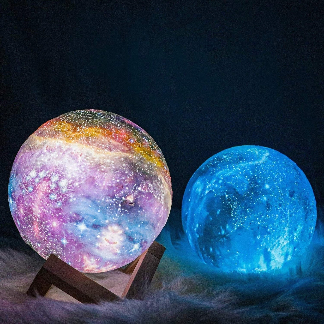 Lampe de nuit avec ciel étoilé et contrôle tactile - Orion