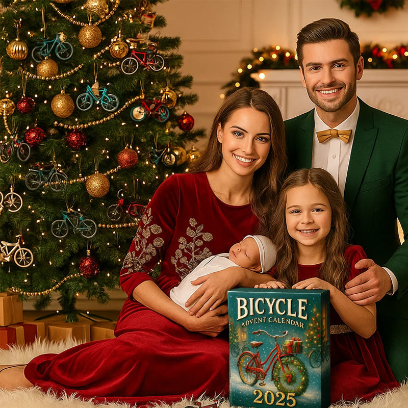 Calendrier de l'Avent Fête du Vélo Rétro 2025 – 24 Miniatures pleines de Joie de Noël