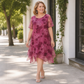 Robe Imprimée Légère Avaelia™ — Élégance Effortless Qui Vous Accompagne Toute La Journée