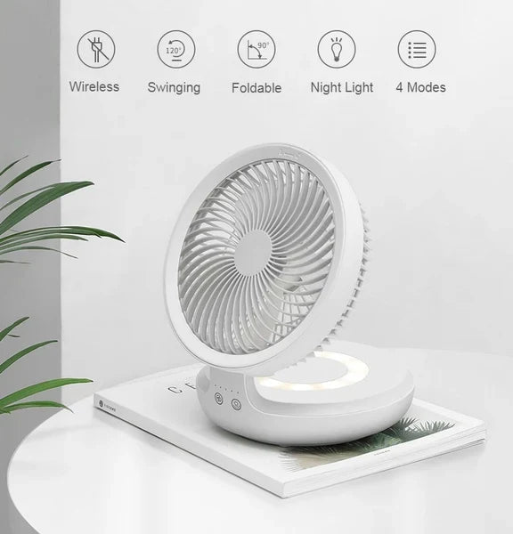 AeroBreeze™ — Échappez instantanément à la chaleur avec la liberté d'une brise silencieuse, partout