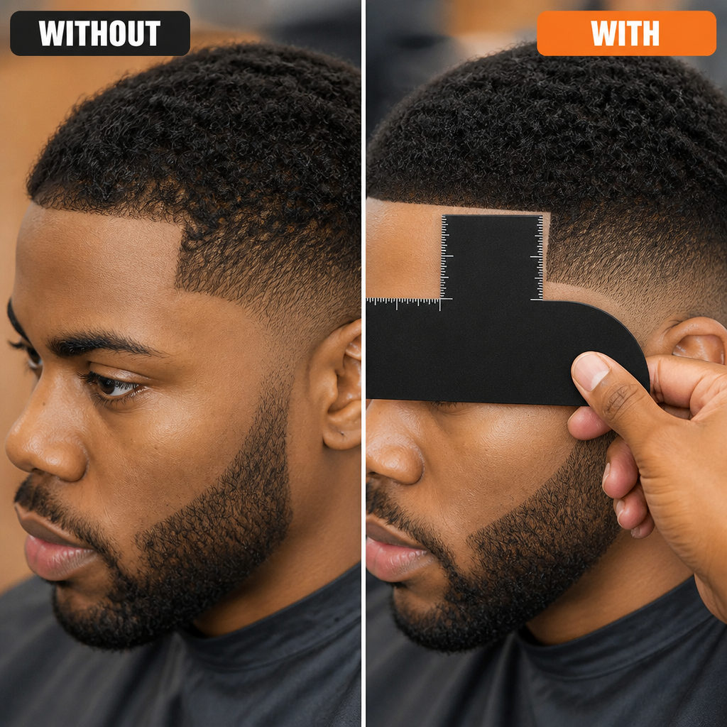 ClipCrest™ Peigne de Guidage de Précision — Coupez Comme un Pro avec une Précision Parfaite et Sans Tracas à Chaque Fois