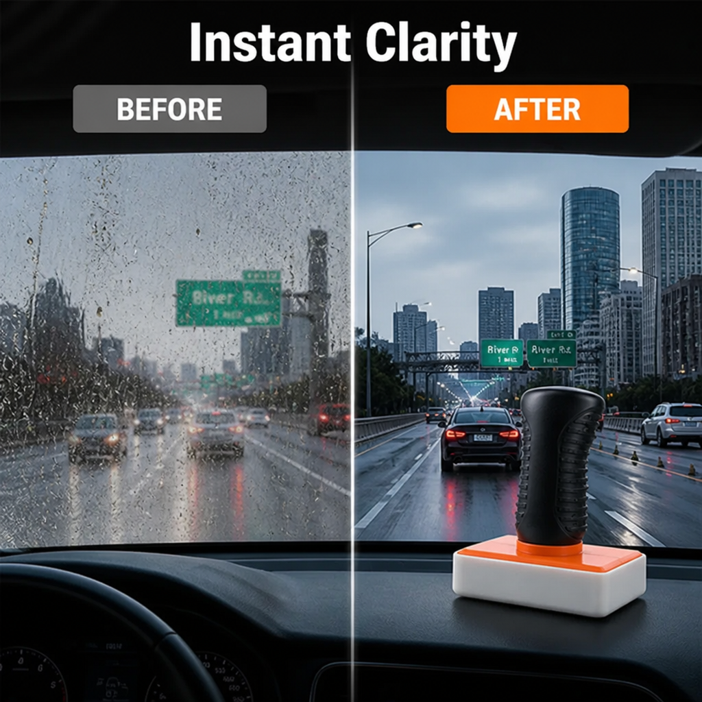 ClarityRush™ — Transformez Votre Conduite avec un Verre Parfaitement Clair et Sans Éblouissement