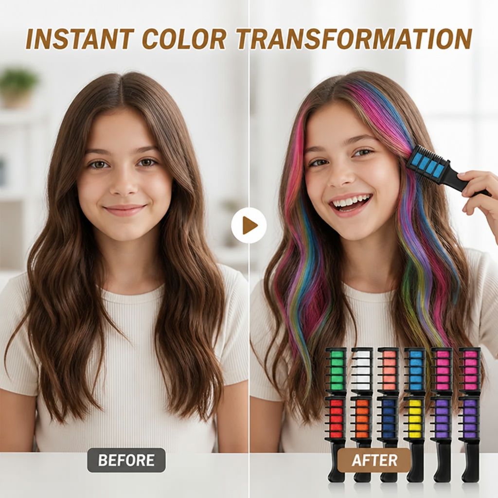 ChromaBurst™ — Libérez une couleur audacieuse qui disparaît quand vous le souhaitez