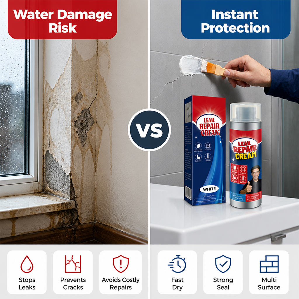 Aquashield™ Scellant Étanche — Défense Instantanée et Invisible Qui Garde Votre Maison Sûre et Sèche