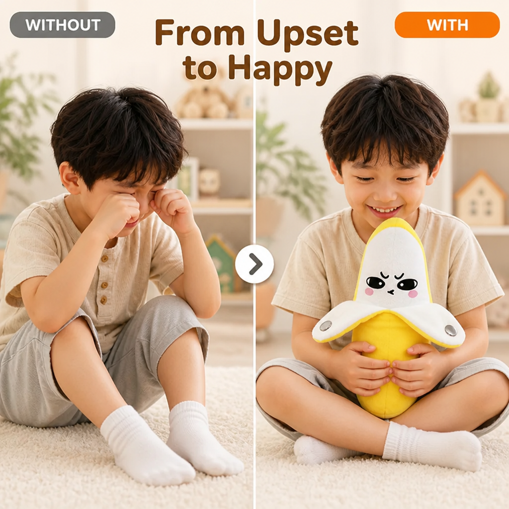 CuddleVeya™ — Le câlin apaisant qui éveille la joie et l'imagination