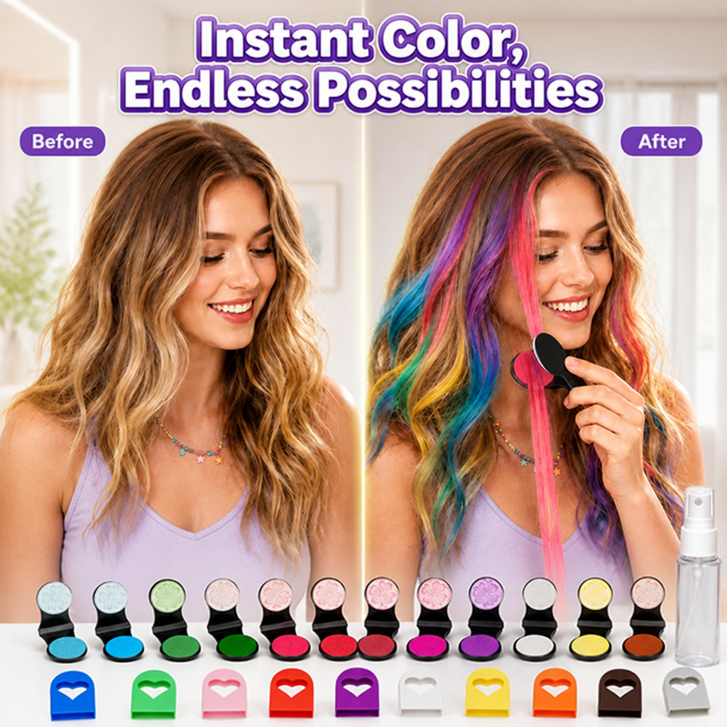 Chromivexa™ — Libérez une couleur audacieuse qui attire les regards et s'estompe quand vous avez fini de jouer