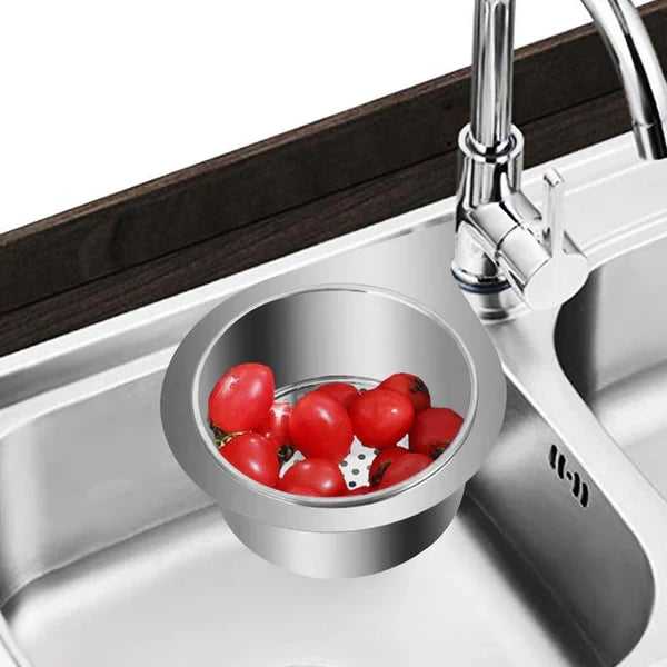 Globetrek° Écumoire à Lavabo 1+1 GRATUIT : Filtre en Acier Inoxydable Style Cygne