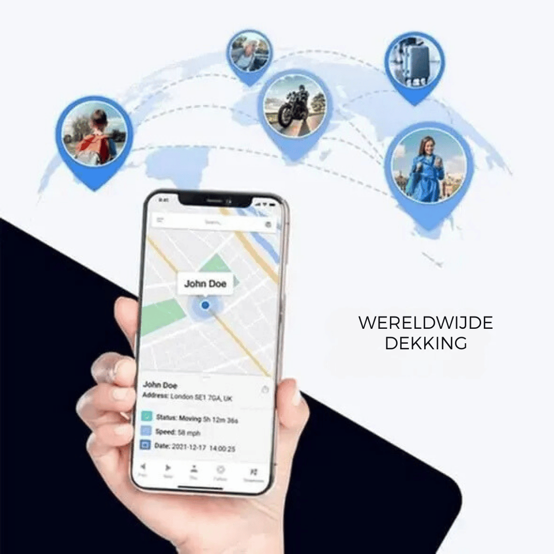 3x Mini GPS Tracker - Localisateur de voiture et de clés puissant