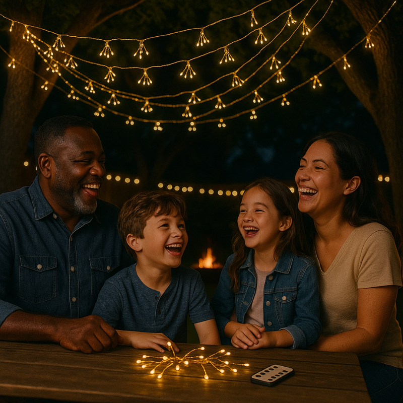 FlexiGlow | Lumières LED en fil de cuivre – Transformez n'importe quel espace avec magie ✨