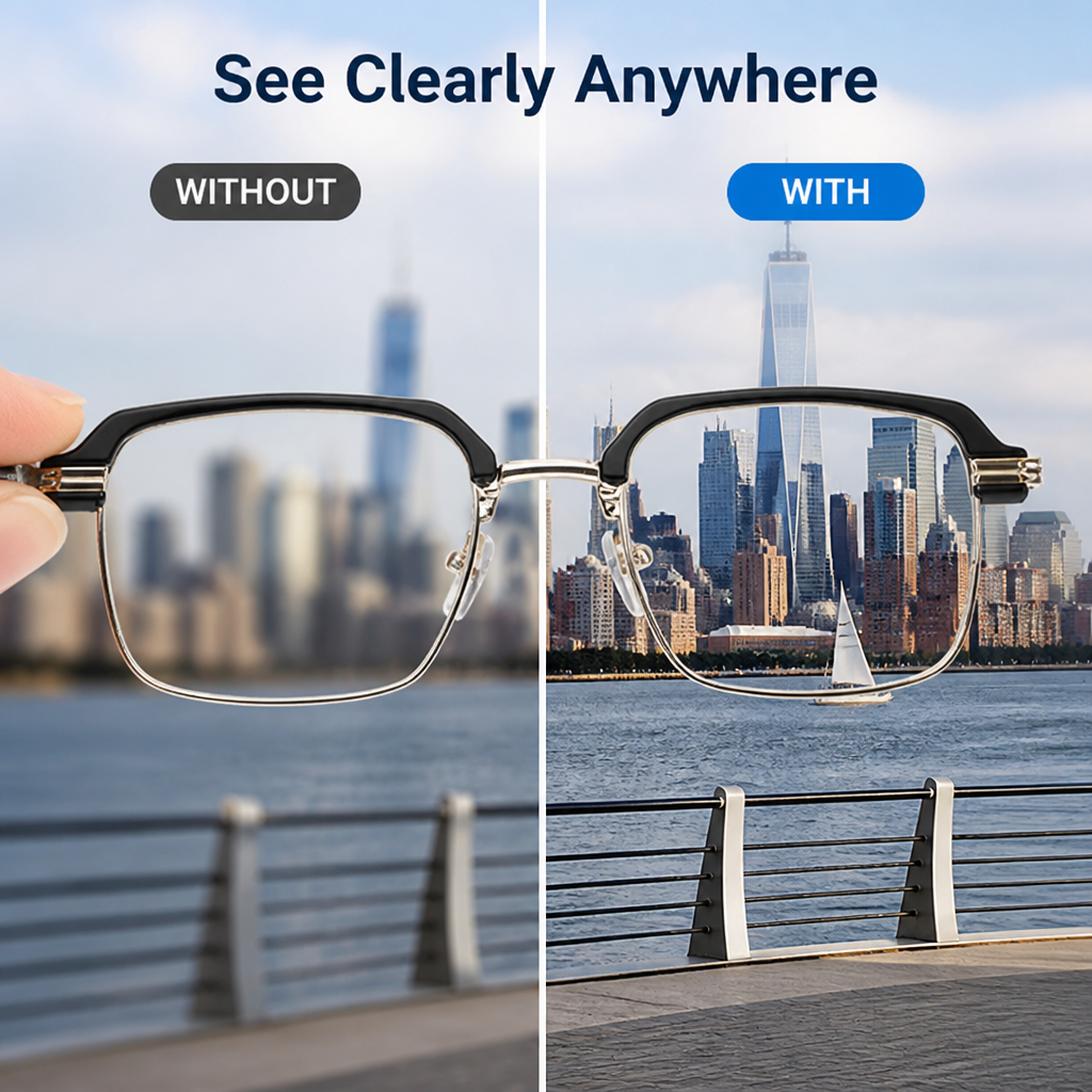 Lunettes de Vision ClariVista™ — Clarté sans effort et confort toute la journée pour chaque moment