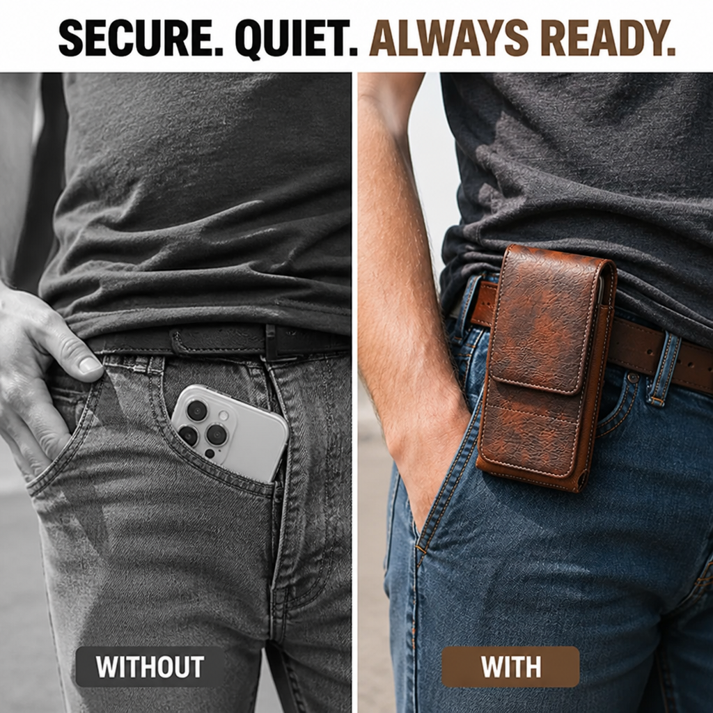 ArmoryVault™ — Gardez Votre Téléphone Verrouillé, Silencieux et Prêt à Tout
