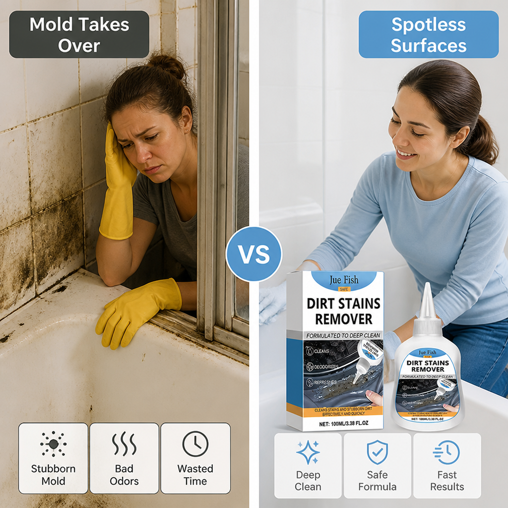 CleanFlow™ — Effacez facilement la moisissure et retrouvez votre maison fraîche et belle
