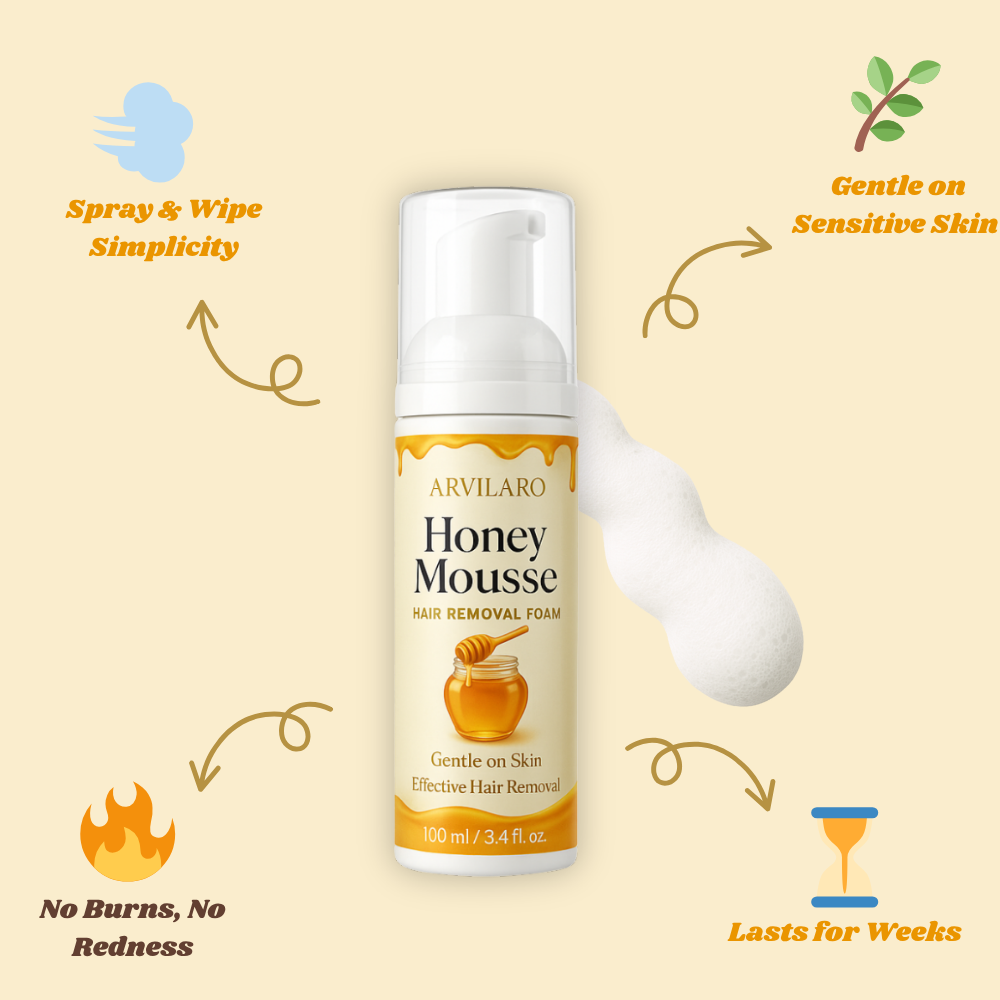 HoneyMousse™ — Découvrez une Peau Lisse et Sans Douleur qui Dure des Semaines
