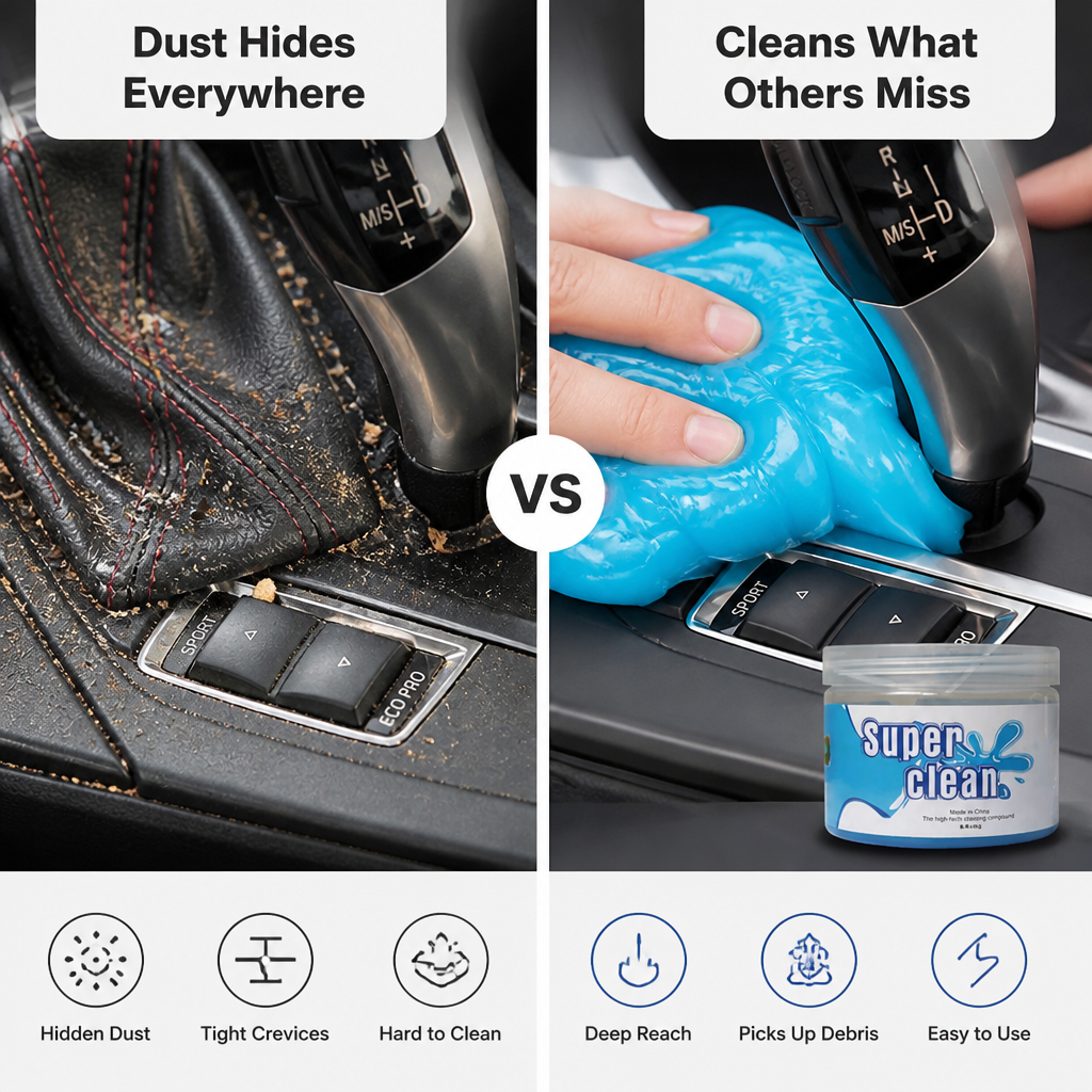 DustVanish™ — Révélez Instantanément la Propreté Cachée que Votre Maison Mérite