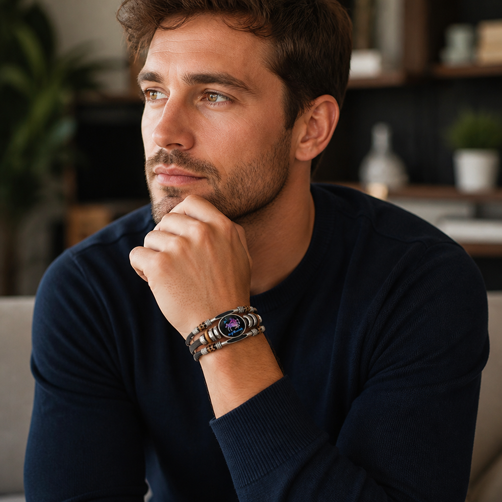Bracelet Zodiacal Astrevia™ — Éveillez Votre Éclat Intérieur et Possédez Chaque Salle