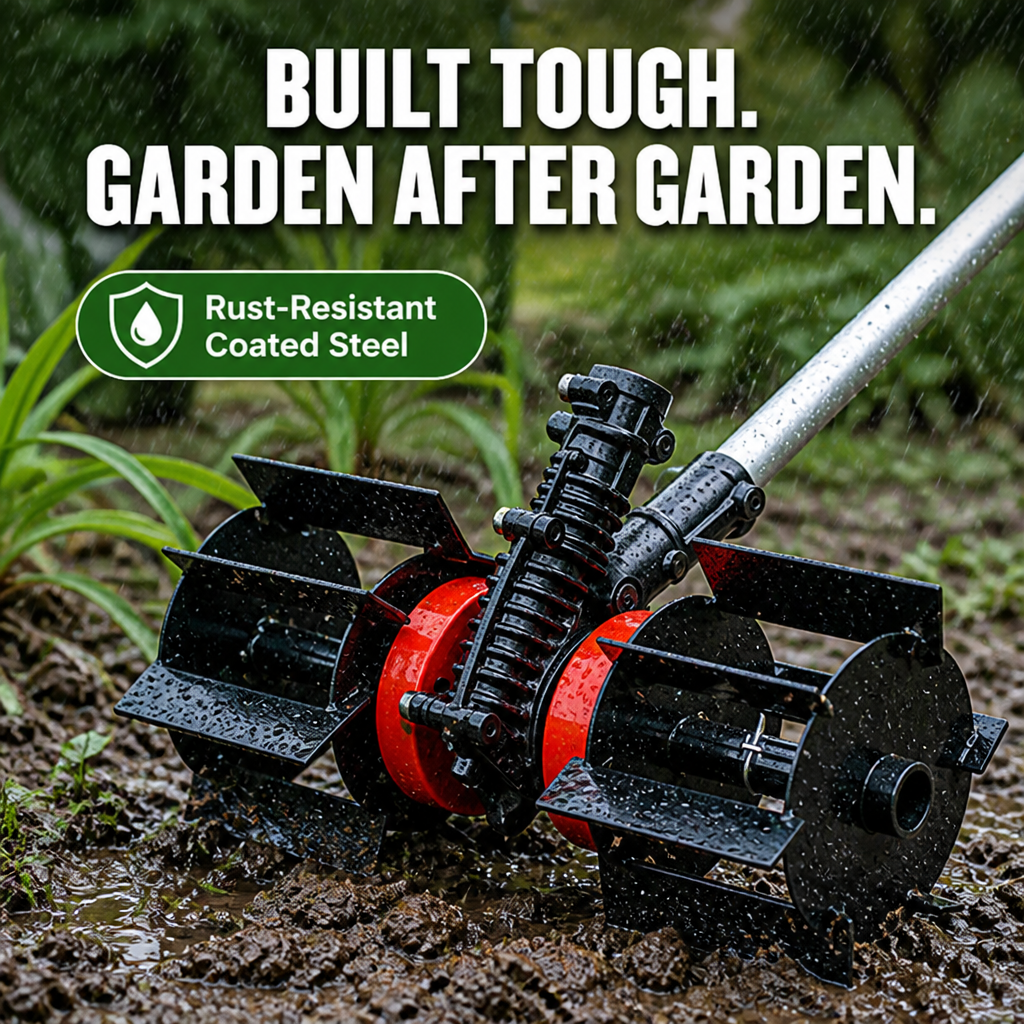 TerraTamer™ — Contrôle des mauvaises herbes sans effort pour un jardin qui brille sans lutte