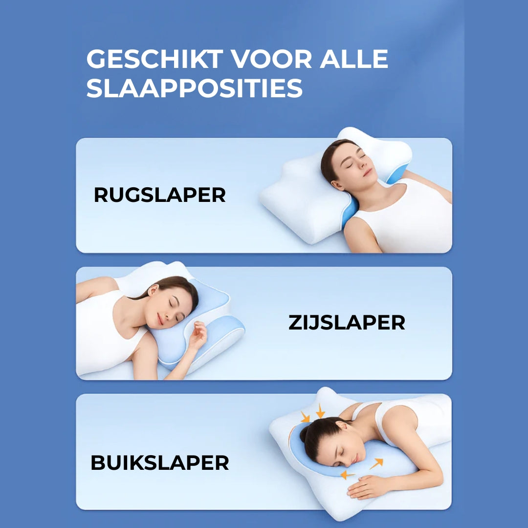 Coussin de sommeil contour en mousse à mémoire
