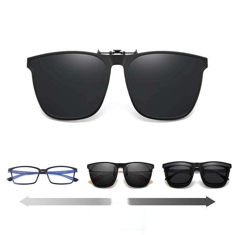Nouveau clip-on de lunettes de soleil polarisées