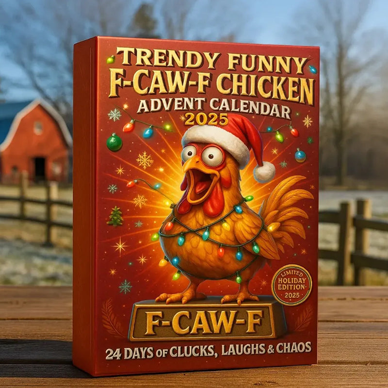 Calendrier de l'Avent CluckJoy | Compte à rebours festif sur le thème des poules pour 2025