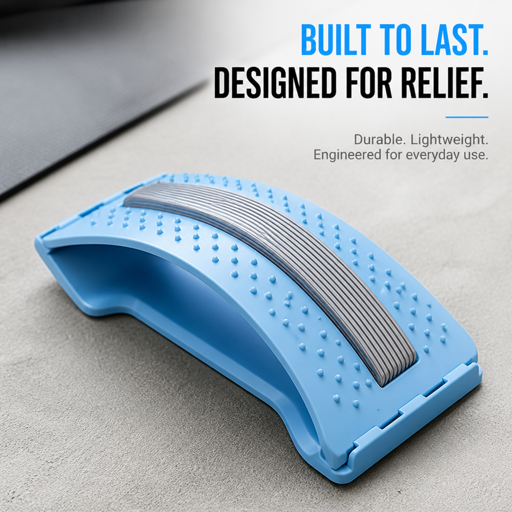 SpineSoothe™ — Déverrouillez une Liberté Durable contre la Douleur et la Raideur du Dos