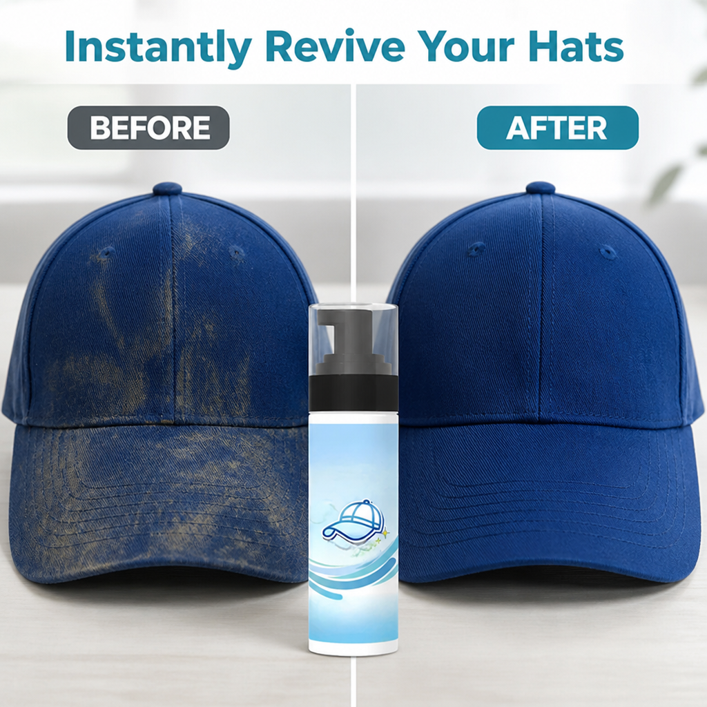CapraClear™ — Ravivez Instantanément Vos Chapeaux à une Perfection Fraîche et Comme Neuve