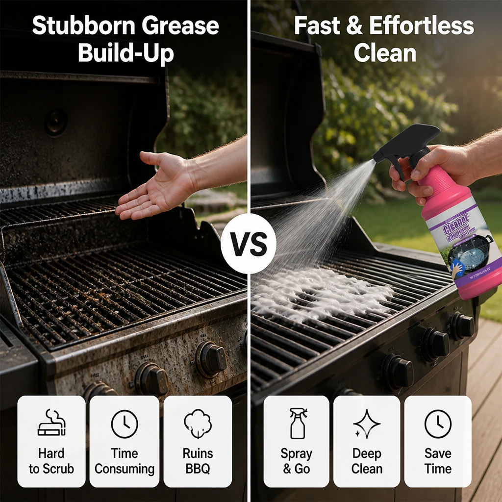 BlazeBright™ — Nettoyage de grill facile qui redonne vie à votre BBQ