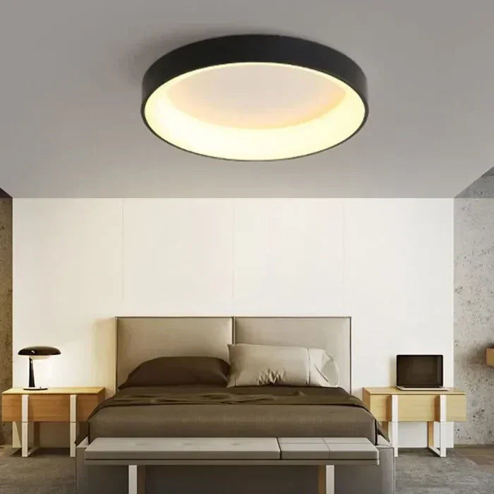 Plafonnier LED rond – Style scandinave, durable et lumière d'ambiance pour votre maison