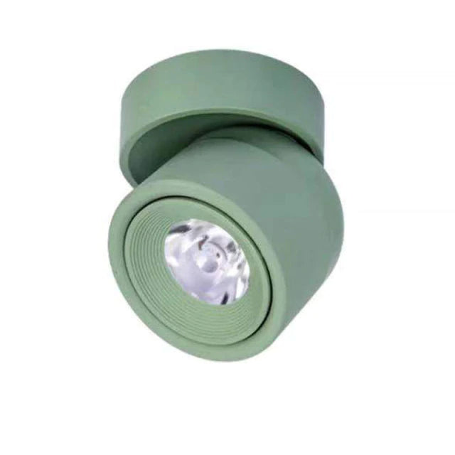 Projecteur LED dimmable en aluminium avec rotation à 340°