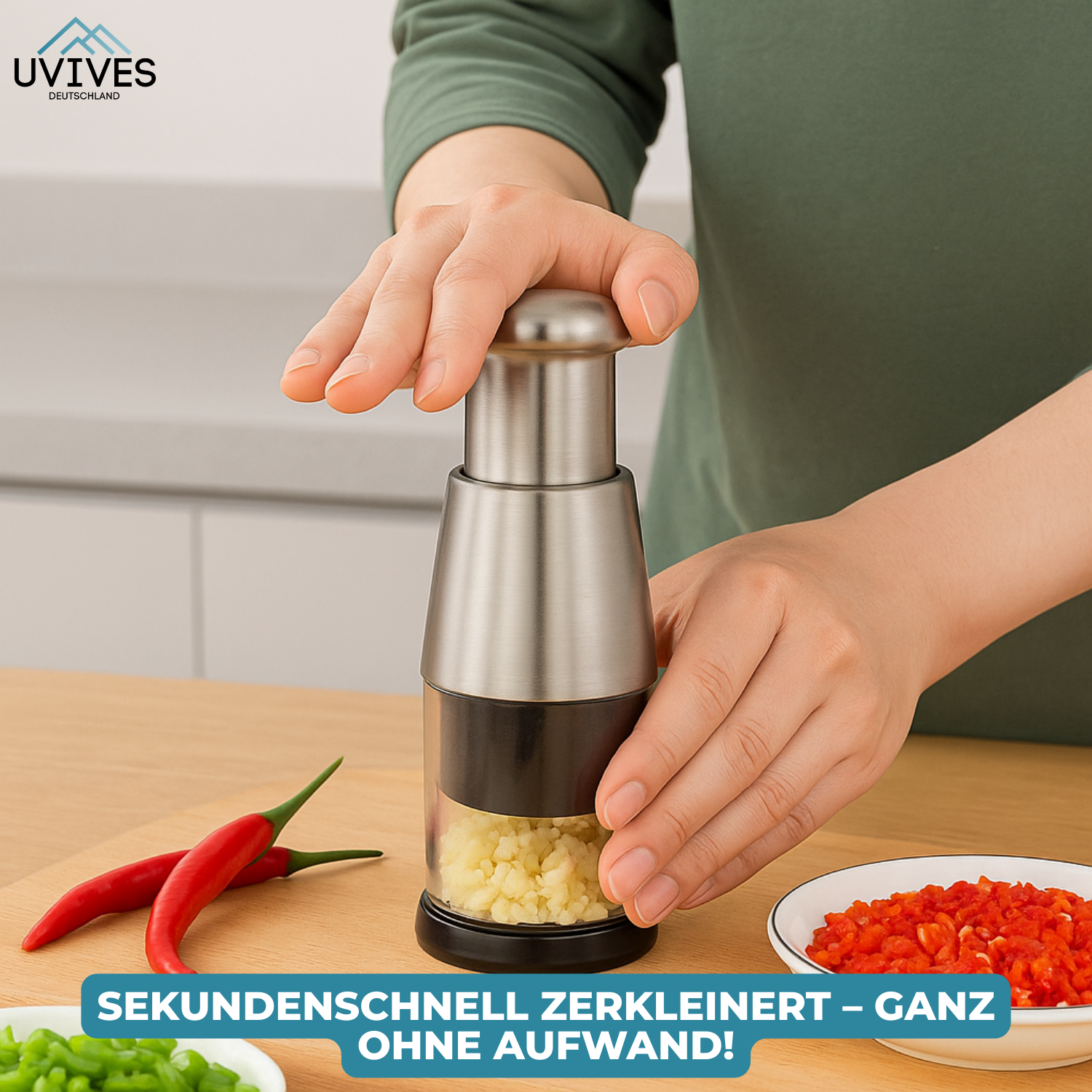 ProGrinder - Hacher les aliments rapidement et facilement