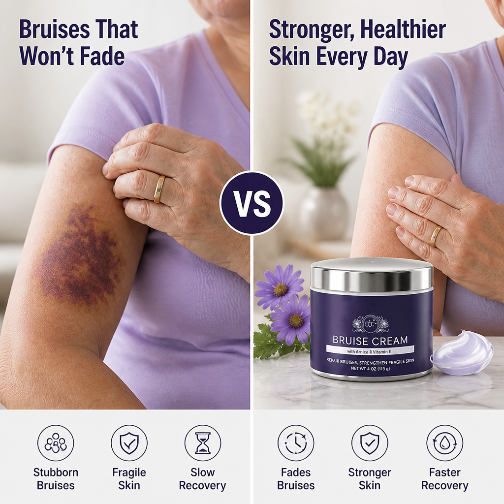 DermaVive™ — Regardez les ecchymoses disparaître et ressentez votre peau se renforcer chaque jour