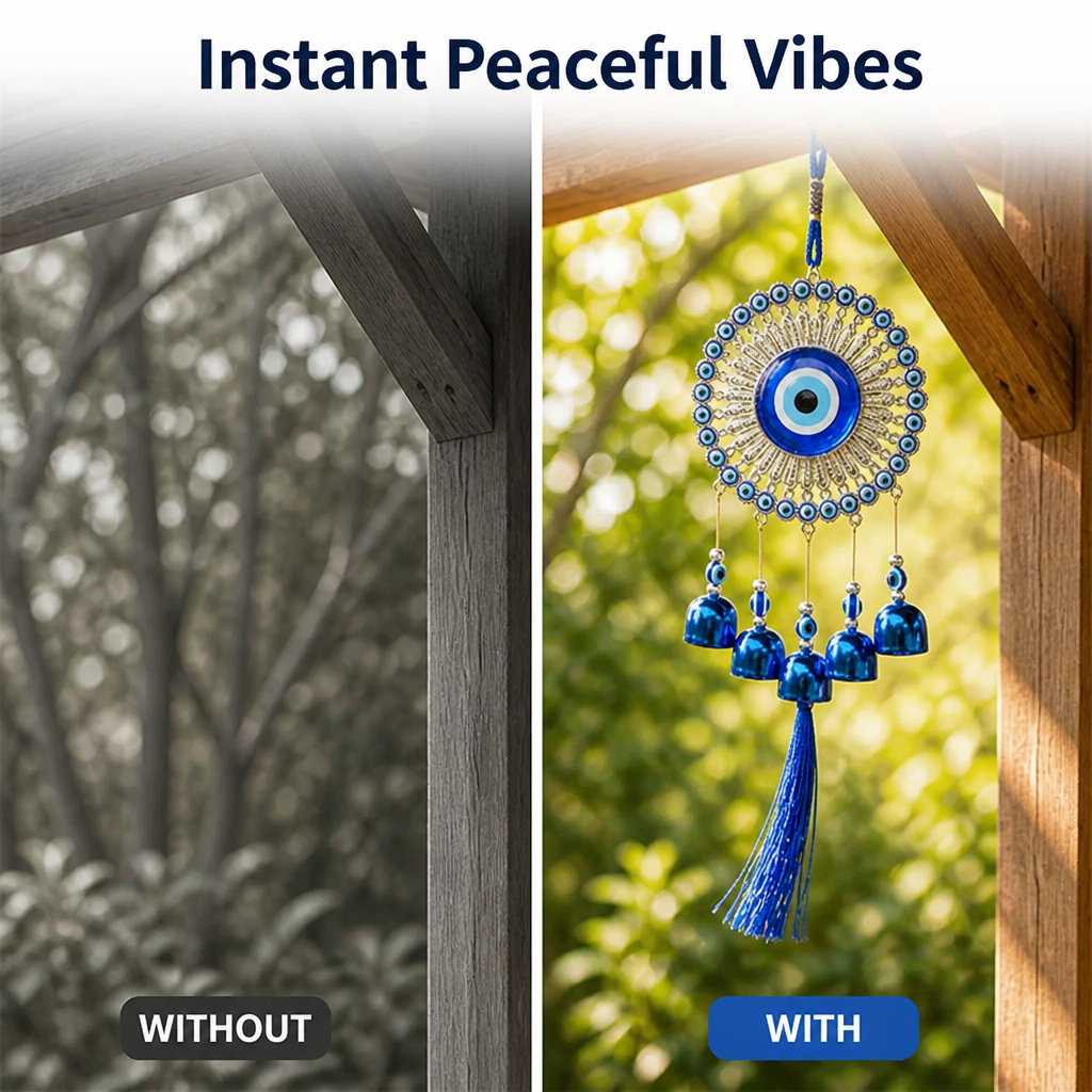 AuraShield™ Charm Chime — Transformez Votre Espace en un Sanctuaire de Paix et d'Énergie Positive