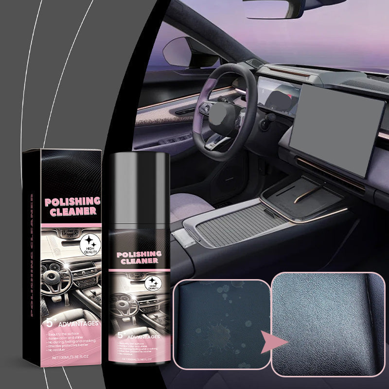 CrystalSheen™ Revitalisant Intérieur — Restaurez cet Éclat de Showroom et Défendez Instantanément la Beauté de Votre Voiture