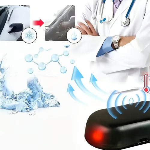 ChillShield™ — Faites Fondre le Givre Instantanément pour des Matins Sans Stress, Prêts à Démarrer