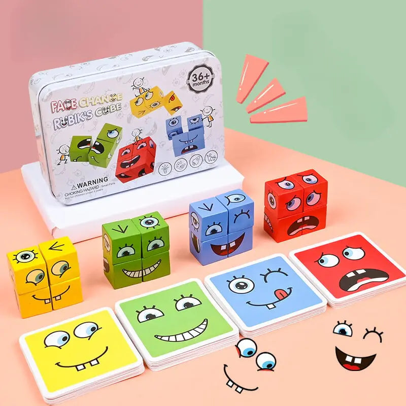 Puzzle Facial 3D – Jouet Engagé et Éducatif