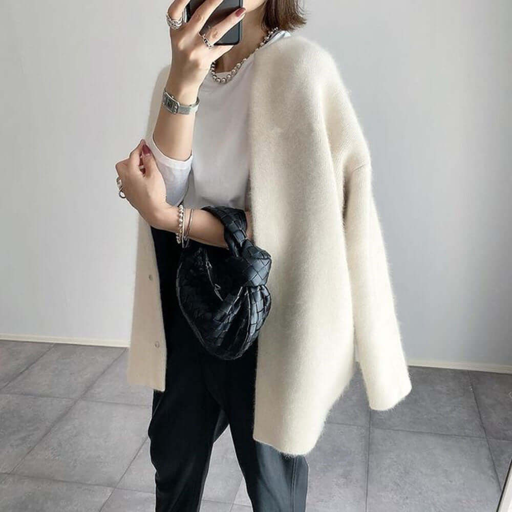 Cardigan en Tricot Élégant pour Femmes