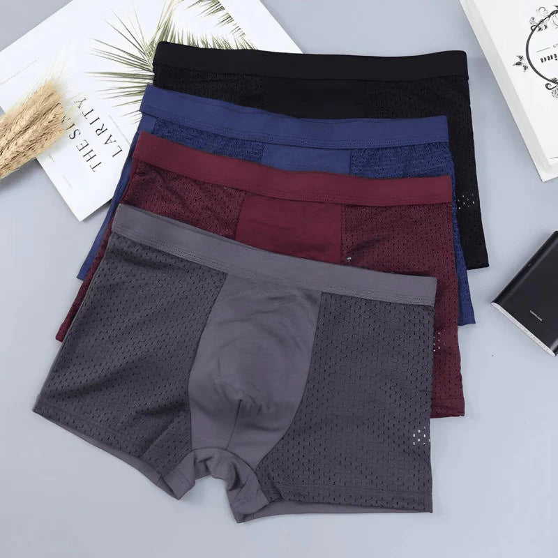 AeroWeave™ Boxers en Bambou — Découvrez un Confort Frais et Inégalé Toute la Journée