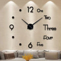Sylviana Horloge Murale 3D Design Élégant Contemporain Intemporel