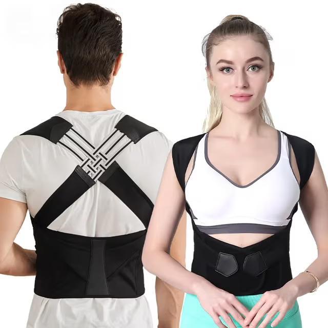 Correcteur de posture ergonomique ajustable – Support toute la journée